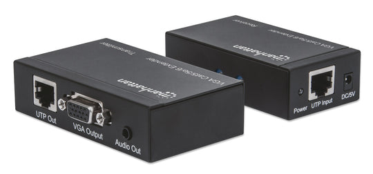 Manhattan VGA Cat5/5e/6 Extender, 177344