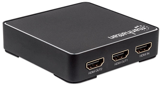 Manhattan 4K 2-Port HDMI Splitter, 207591