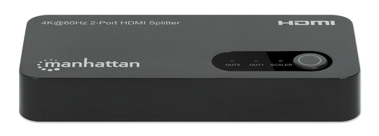 Manhattan 4K@60Hz 2-Port HDMI Splitter with Downscaling, 207614
