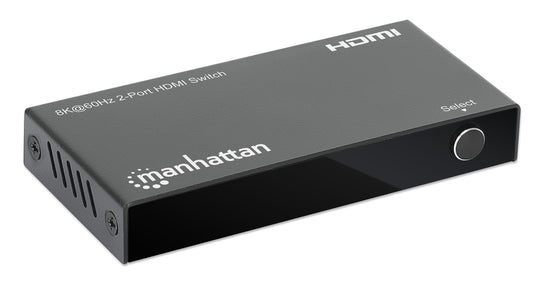Manhattan 8K@60Hz 2-Port HDMI Switch, 207942