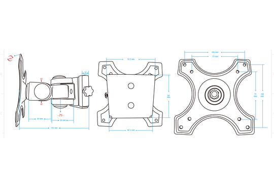 Manhattan Monitor Wall Mount, 432351