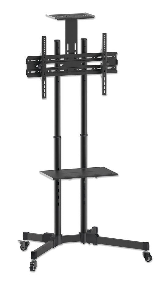 Manhattan Economy Height-Adjustable Multimedia TV Cart, 461238