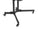 Manhattan Economy Height-Adjustable Multimedia TV Cart, 461238