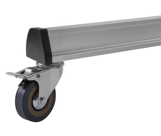 Manhattan Aluminum Height-Adjustable Multimedia TV Cart, 461245