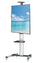 Manhattan Aluminum Height-Adjustable Multimedia TV Cart, 461245