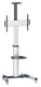 Manhattan Aluminum Height-Adjustable Multimedia TV Cart, 461245