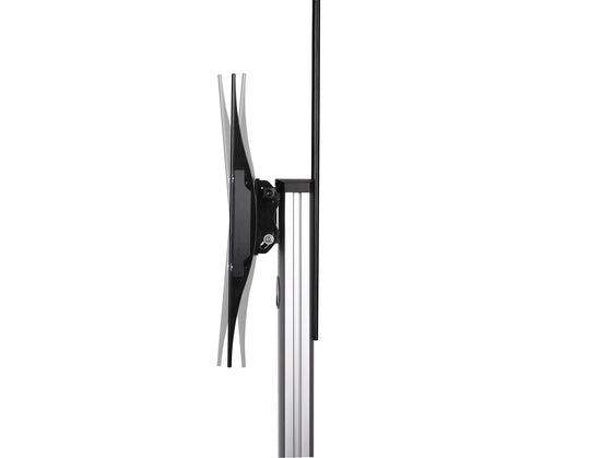 Manhattan Aluminum Height-Adjustable Multimedia TV Cart, 461245