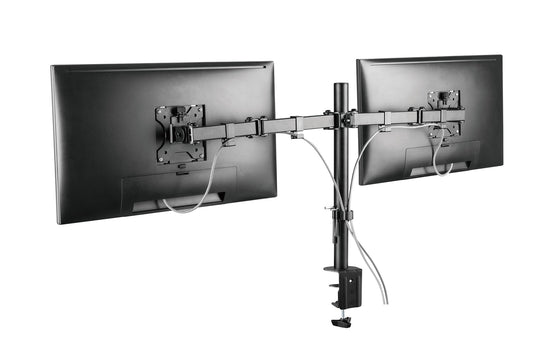 Manhattan Universal Dual Monitor Mount with Double-Link Swing Arms, 461528
