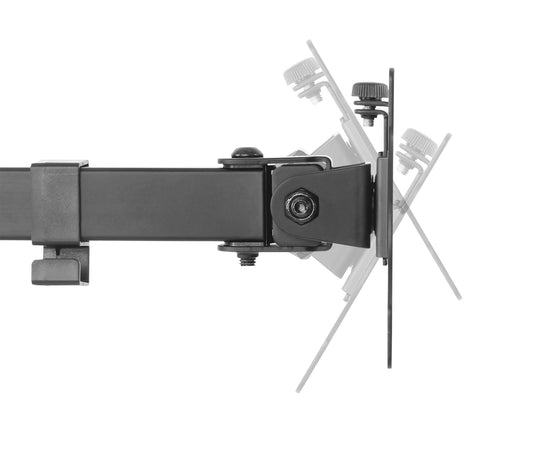 Manhattan Universal Dual Monitor Mount with Double-Link Swing Arms, 461528