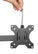 Manhattan Universal Monitor Mount with Double-Link Swing Arm, 461542