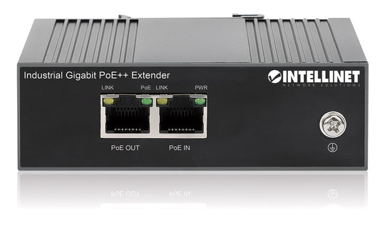 Intellinet Industrial Gigabit PoE++ Extender, 508957
