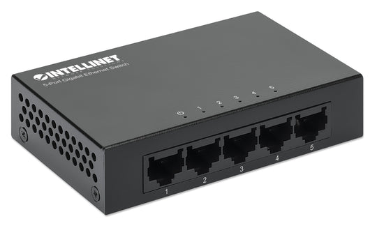 Intellinet 5-Port Gigabit Ethernet Switch, 530378