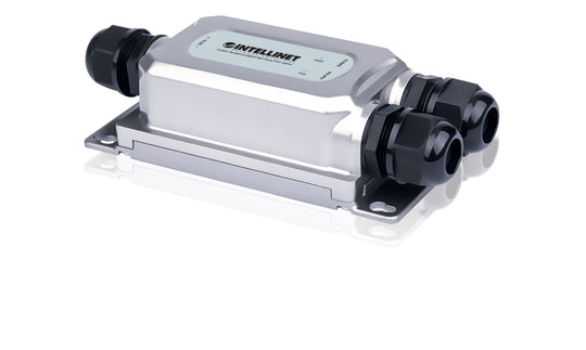 Intellinet Outdoor Vandalproof Gigabit High-Power PoE+ Injector, 561778