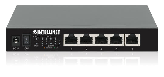 Intellinet 5-Port 2.5G Ethernet PoE+ Switch, 561921