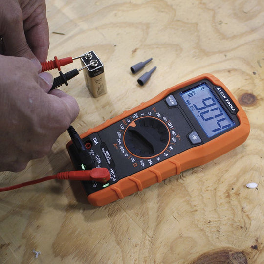 Klein Tools Digital Multimeter, Manual-Ranging, 600V, MM325