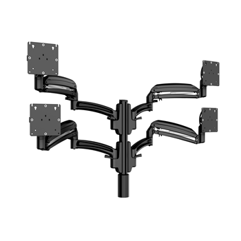 Middle Atlantic MM3 Series Quad 2X2 Monitor Dynamic Column Mount