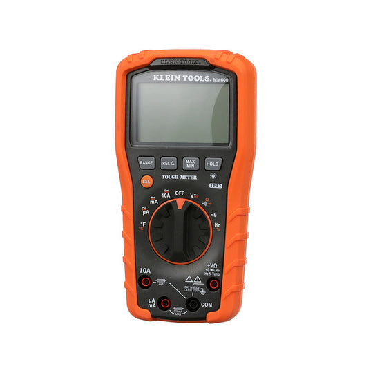 Klein Tools MM600 Digital Multimeter, Auto-Ranging, 1000V