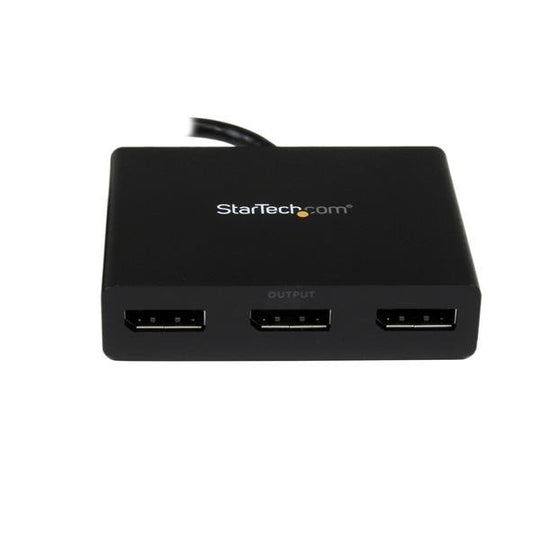 StarTech DisplayPort to DisplayPort Multi Monitor Splitter - 3-Port MST Hub