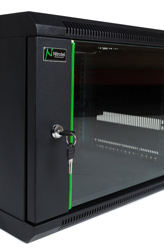 Nitrotel Double Section Wall Mount Cabinet (6-16U)