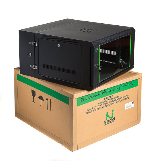 Nitrotel Double Section Wall Mount Cabinet (6-16U)