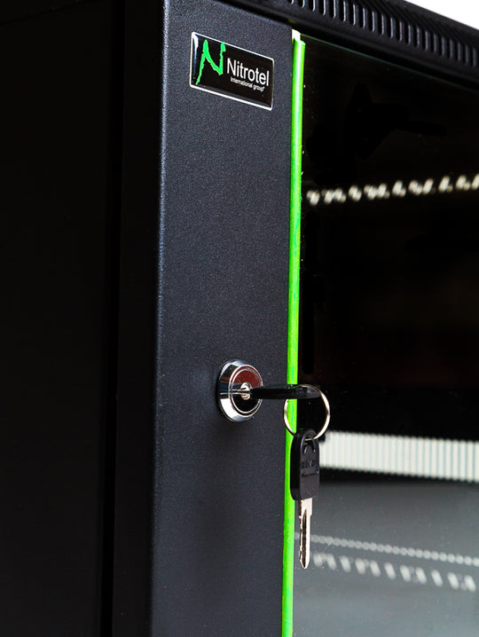 Nitrotel Double Section Wall Mount Cabinet (6-16U)