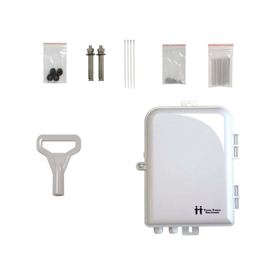 Lynn Indoor/Outdoor Fiber Optic NID 16 SC (Unloaded)