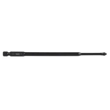 Klein Tools PH162 #1 Phillips Power Drivers 6-Inch Bit 2-Pack