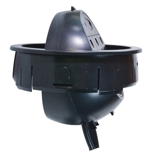 Kable Kontrol Powertap Desk Outlet Power Grommet - 3 Power Outlets + 1 Ethernet + 2 USB Ports