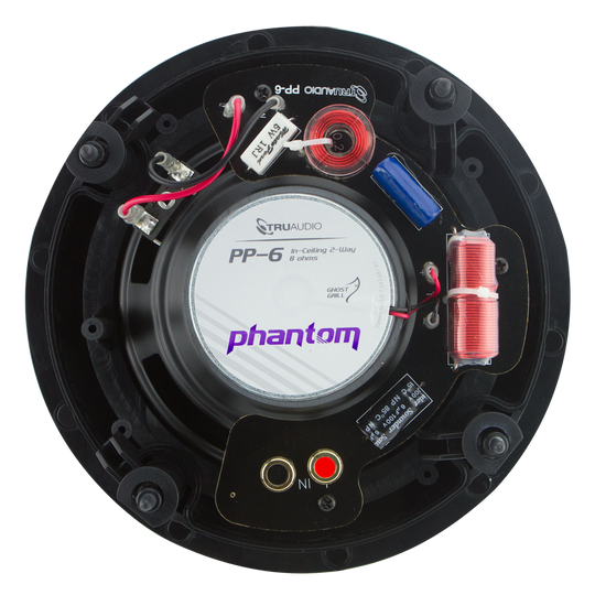 TruAudio Phantom™ Series, 2-Way In-Ceiling Speaker - 6.5"