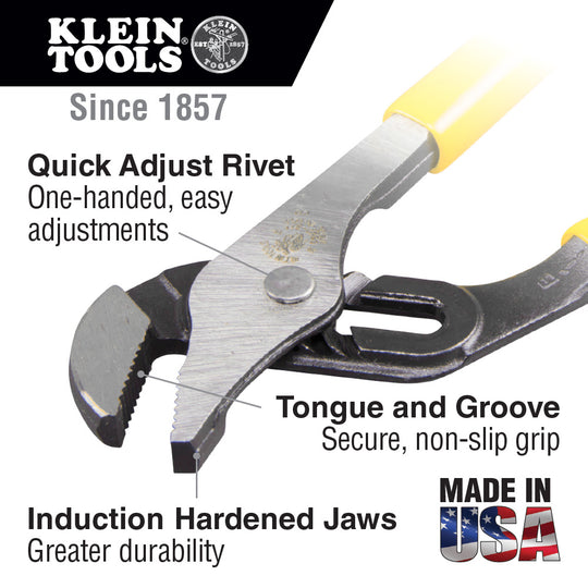 Klein Tools D502-16 Pump Pliers, 16-Inch