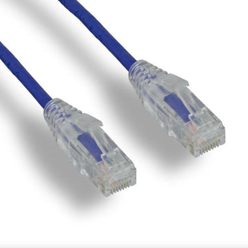 Cat6 Slim Ethernet Patch Cable - Purple