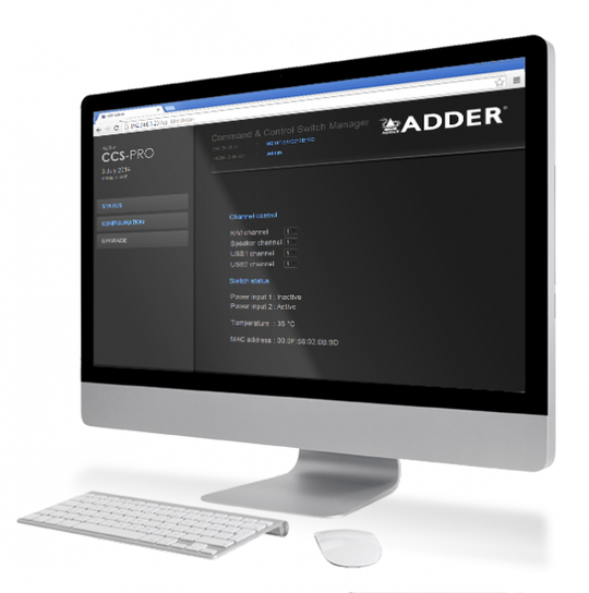 ADDER CCS-PRO4 Command and Control Switch