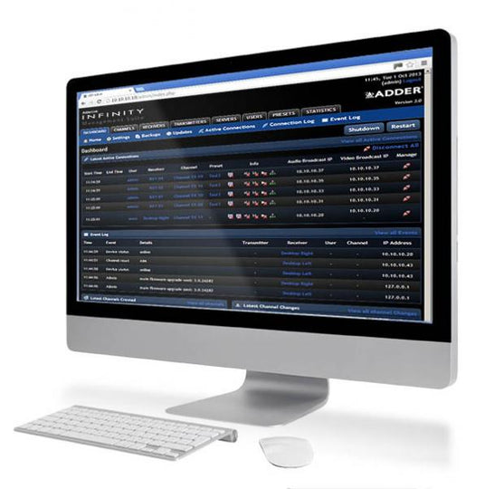AdderLink Infinity AIM Software License for 192 endpoints