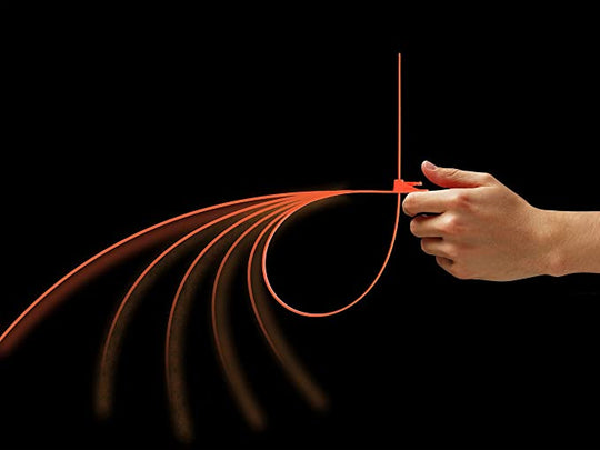 RETYZ EveryTie 12 Inch 50lb Releasable Tie, Plenum Rated