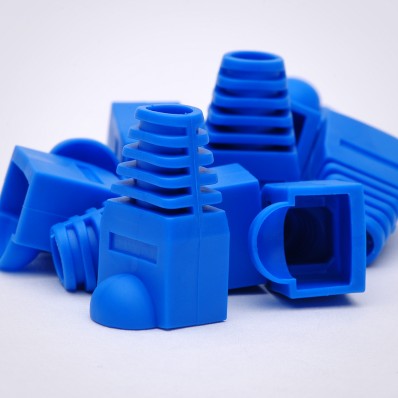 RJ45 Strain Relief Boots - 100 Pack