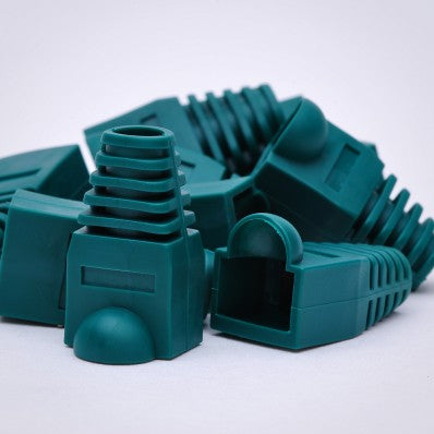 RJ45 Strain Relief Boots - 100 Pack
