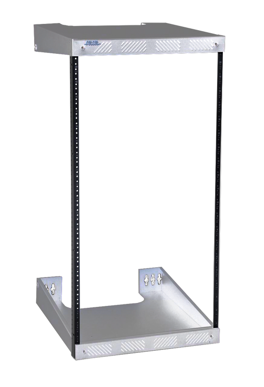 FORGE Wall Mount Relay Rack Front Railings (one pair)