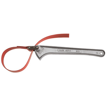 Klein Tools S-18H Grip-It® Strap Wrenches, Silver/Red, 18-Inch