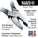 Klein Tools D20009NEGLW Hi-Viz High-Leverage Side-Cutting Pliers