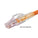SCP Simply45 Rj45 Pass Through Mod Plugs For 23AWG (Large Od 1.15Mm) Cat6A & Cat6 Utp Cables, Staggered Hi/Lo Wire Alignment, Ul94 V0 Cmp/Cmr/Cm/Lszh-B2Ca To Eca - 100 Pieces