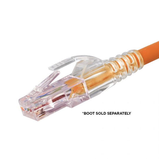 SCP Simply45 Rj45 Pass Through Mod Plugs For 23AWG (Large Od 1.15Mm) Cat6A & Cat6 Utp Cables, Staggered Hi/Lo Wire Alignment, Ul94 V0 Cmp/Cmr/Cm/Lszh-B2Ca To Eca - 100 Pieces
