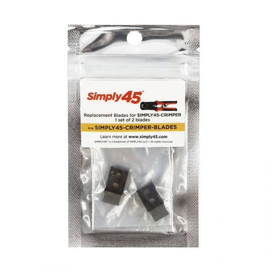 SCP Replacement Blades For Simply45 Crimp Tool- 1 Set Of 2 Blades