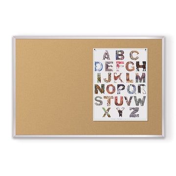 MooreCo Valu-Tak Tackboard - Aluminum Trim