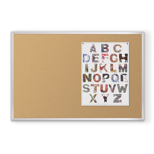 MooreCo Valu-Tak Tackboard - Aluminum Trim