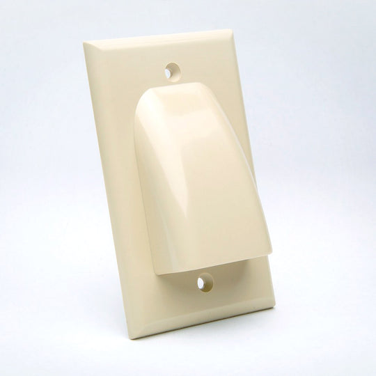 Vanco Slim Bulk Cable Wall Plate
