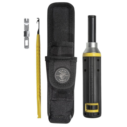 Klein Tools VDV427-822 Cushion-Grip 66/110 Impact Punch Down Tool Kit