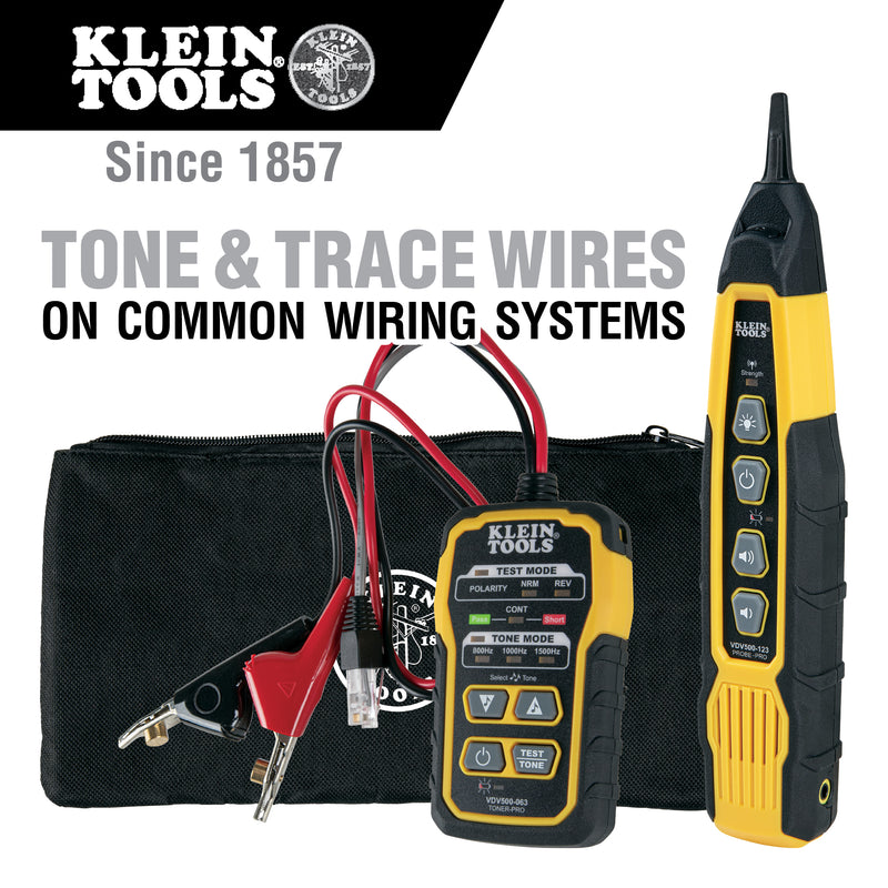Klein Tools VDV500-820 Tone and Probe PRO Kit
