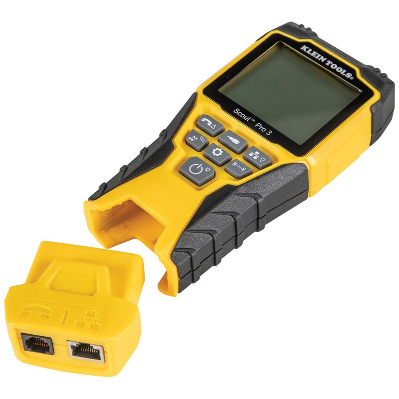 Klein Tools Cable Tester Kit with Scout® Pro 3 Tester, Remotes, Adapter, Battery, VDV501-851