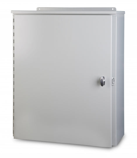 Austin AB-363612WL 36x36x12 Type 3R Large Weatherproof Hingecover Cabinet, Painted ANSI 61 Gray