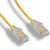 Cat6 Slim Ethernet Patch Cable - Yellow